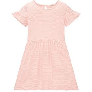TOM TAILOR Meisjes Jurk 1035212, 31439 - Wool White Pink Stripe, 92-98