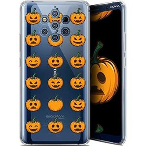 Beschermhoes voor Nokia 9 PureView, ultradun, Halloween, Smiley pompoen