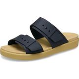 Crocs - Brooklyn Buckle Low Low - Sandalen - Zwart/Tan