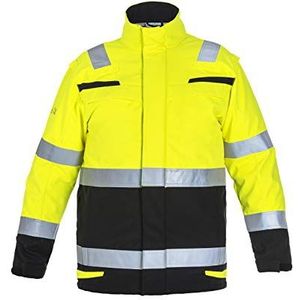 Hydrowear 043639YB Menorca Multi Bodywear Softshell Jacket, 4XL, Geel/Zwart