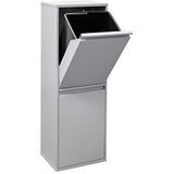 Vuilnisbak - Zwart - Kunststof - 30 Liter