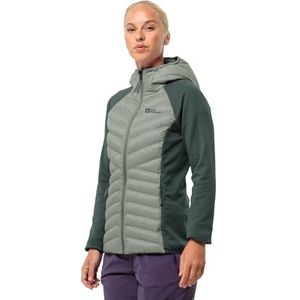 Jack Wolfskin Routeburn Pro Hybrid W softshelljas voor dames, muntblad, XS