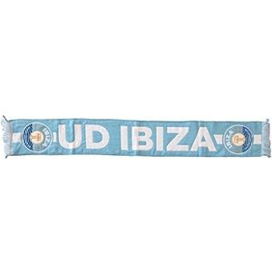 U.D. Ibiza Celeste, gebreide sjaal, 130 x 20 cm, uniseks, volwassenen, Lichtblauw