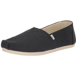 TOMS Alpargata Cloudbound instappers voor dames, Zwarte Diamanten Refibra Geweven, 37.5 EU