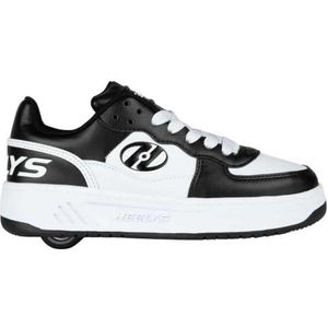 Heelys Unisex Rezerve Low Sneaker, zwart/wit, 10 UK, Zwart/Wit, 10 UK