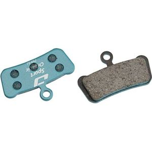 Jagwire Sport Organic Disc Brake pad-sram Guide, MTB Unisex volwassenen, blauw