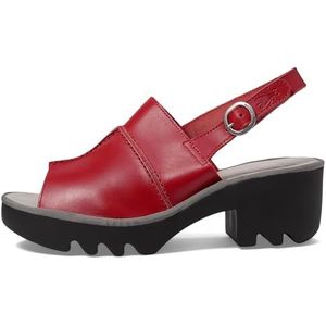 Fly London Tupi495fly sandaal voor dames, Rood, 35 EU