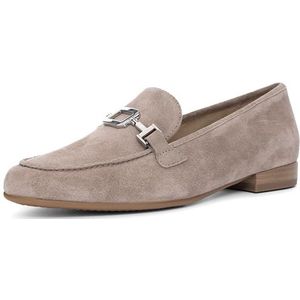 ARA - Instappers - Beige - Leer - Suède - Platte Hak