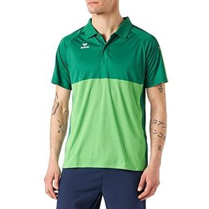 Erima heren Six Wings Sport polo (1112204), green/smaragd, XXL