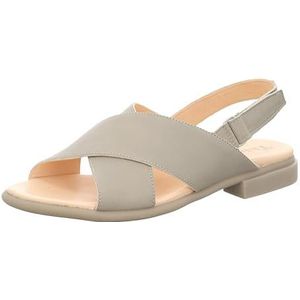 Think KAMAA teenslippers voor dames, chroomvrij, gelooid, duurzame riempjes, Pearl 2000, 43 EU, Pearl 2000, 43 EU