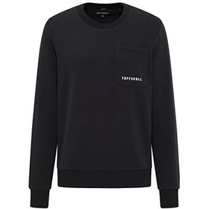 TUFFSKULL Sweatshirt met ronde hals heren 40324001, zwart, M