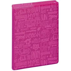 Exacompta 184511S Schoolagenda 2019-2020, 1 dag per pagina, 12 x 17 cm, neonrosa