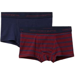 United Colors of Benetton Set van 2 boxershorts, Blauw, 160