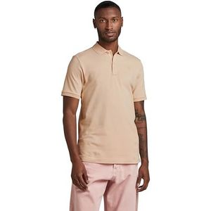 G-STAR RAW Dunda Slim Polo Shirt, Beige/Khaki (Ivory Cream D11595-5864-D761), M, beige/kaki (Ivory Cream D11595-5864-d761), M