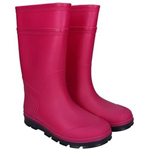 FUZZIO Rubberlaarzen voor jongens en meisjes, regenschoenen, pvc, vrij van ftalaten, roze, 33 EU