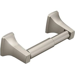 Moen P5050BN Donner moderne toiletpapierhouder, geborsteld nikkel