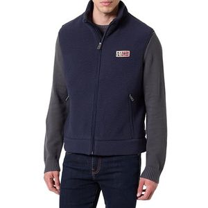 Napapijri Treser vest Blue Marine, Blauw, L