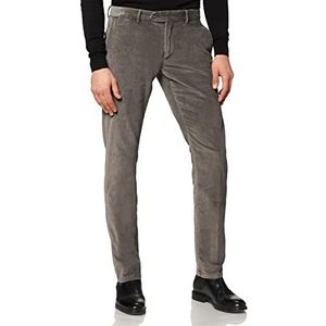 Hackett London Corduroy Chino Straight Jeans voor heren, Grijs (Carbon 9jh), 37W x 32L