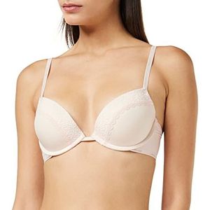 Calvin Klein Push Up Plunge BH voor dames, Roze (Nymph's dij), 80E