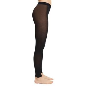 ESPRIT Dames Legging Cotton W LE Katoen eenkleurig 1 Paar, Zwart (Black 3000), 44-46
