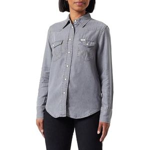 Regular Shirt, Grijs (Oyster Grey), XXL