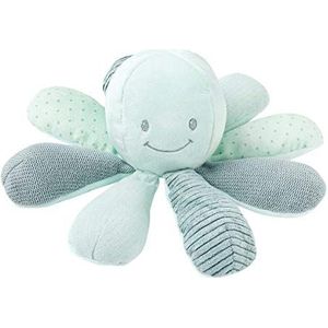 Nattou Octopus Lapidou - Activiteiten Knuffel - 25 cm - Groen