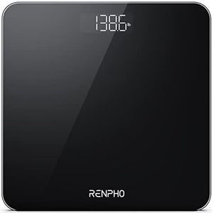 RENPHO - Balance - Zwart - Digitale Pese Personne - Hoge Precisie - Groot Scherm