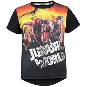 Jurassic World Volcanic Eruption T-shirt, Meisjes, Schwarz, Officiële Koopwaar