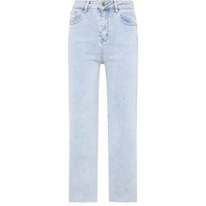 nascita Dames Mom Jeans 11911161-na03, Blauw, M Broek, M, Blauw, M