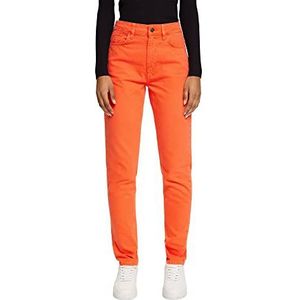 ESPRIT Dames 013EE1B319 broek, 635/ORANGE RED, 31/30, 635/oranje-rood, 31W x 30L