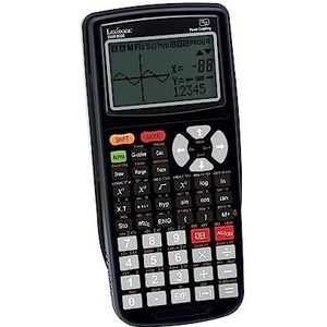 Lexibook grafische rekenmachine, groot scherm, geïntegreerde examenmodus, zwart, GC3001