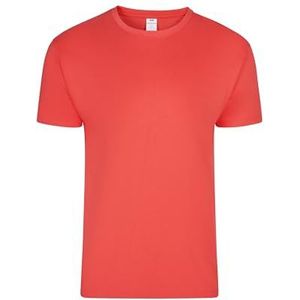 Mukua Palm, T-shirt, uniseks, korte mouw, kleur Fresh Coral, maat 2XL, Vers koraal, XXL
