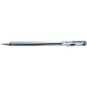 Pentel Superb Ball Pen Medium 1.0mm Tip 0.5mm Lijn Zwart Pack of 12 Blauw