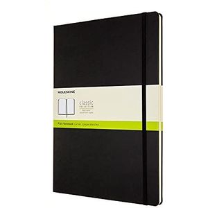 Moleskine NOTITIEBOEK A4 EFFEN ZWARTE HARDE KAFT