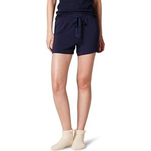 Amazon Essentials Lichtgewicht lounge badstof pyjama voor dames, marineblauw, groot