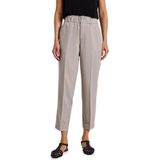 Street One - Paperbag Broek - Gemêleerd - Elastische Tailleband - Loose Fit