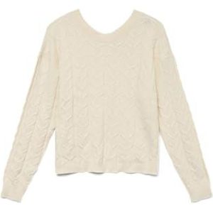 VERO MODA Vmtilda Ls O-Neck 2Way Pullover Boo, berk, M