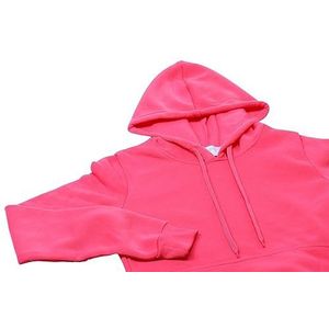 Nally Modieuze trui hoodie voor dames polyester roze maat S, roze, S