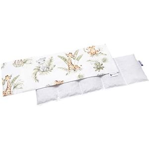 Kersenpit Kussen 60x20cm 800g 100% Katoen Medi Partners 5 kamers Graankussen Grote Eco Natuur Warmtekussen Koudetherapie Afneembare Hoes