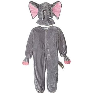 Rubie's IT30631 – kostuum Morbidosi: olifant, kinderen, maat T (2 - 3 jaar hoogte 98 cm)