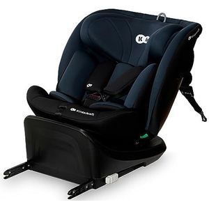 Kinderkraft I-Grow Kinderautostoeltje, I-maat 40-150 cm, 360 graden rotatie, Isofix, basisstation, RWF en FWF, speciale veiligheidssystemen, gemakkelijk te reinigen, vanaf geboortegroep 0/1/2/3 0-36