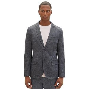 TOM TAILOR Herenblazer, 34045 - Grey Melange Structure, 54