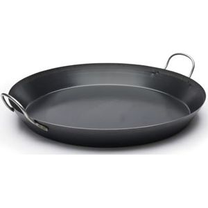 De Buyer Paella pan, roestvrij staal, zilver, 60 cm