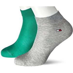 Tommy Hilfiger CLSSC Sock Kindersokken, uniseks, Green Combo, 27