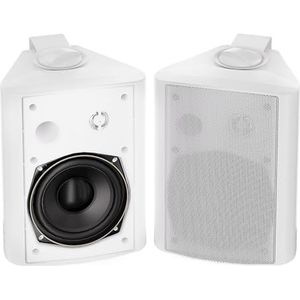 Herdio 5,25 inch 200 watt waterdichte buitenluidspreker, indoor outdoor patio dek luidspreker voor tuin, terras en restaurant