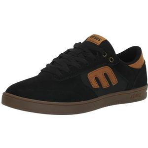 Etnies Heren Windrow Skate Shoe, zwart/Gum, 7.5 UK, Zwarte Gum, 41.5 EU