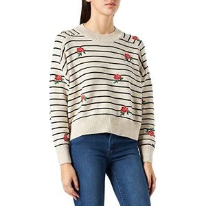 Desigual JERS_Saint Tropez Sweater voor dames, wit, XL