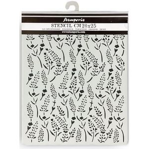 Stamperia - Dikke stencils voor scrapbooking, albums, kaarten maken, bullet journal en meer, patroon, flexibel materiaal, gemakkelijk schoon te maken, perfect voor hobby's, ambachten en geschenken