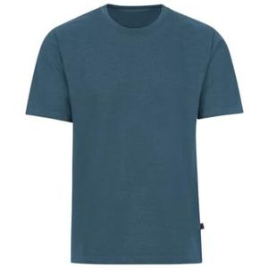 Trigema Heren T-shirt in piqué-kwaliteit, Jeans-melange, L
