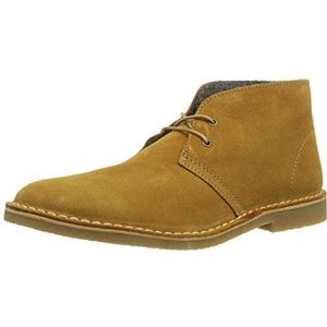 SELECTED Sel Leon Wax Warm H Chukka Boots voor heren, Geel gouden rood., 40 EU